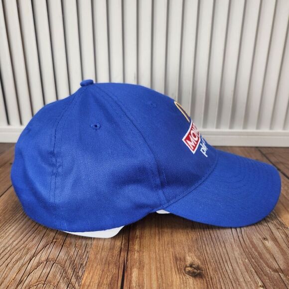 McDonald's Monopoly 2012 Hat Cap Strap Back Blue Promotion Employee Embroidered - Picture 4 of 11